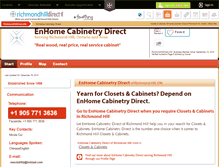 Tablet Screenshot of enhome-cabinetry-direct-richmond-hill.richmondhilldirect.info