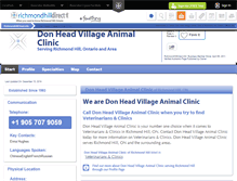 Tablet Screenshot of don-head-village-animal-richmond-hill.richmondhilldirect.info